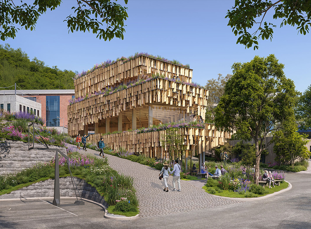 진밭골 목재친화도시 목재커뮤니티센터 건립공사 국제지명 설계공모